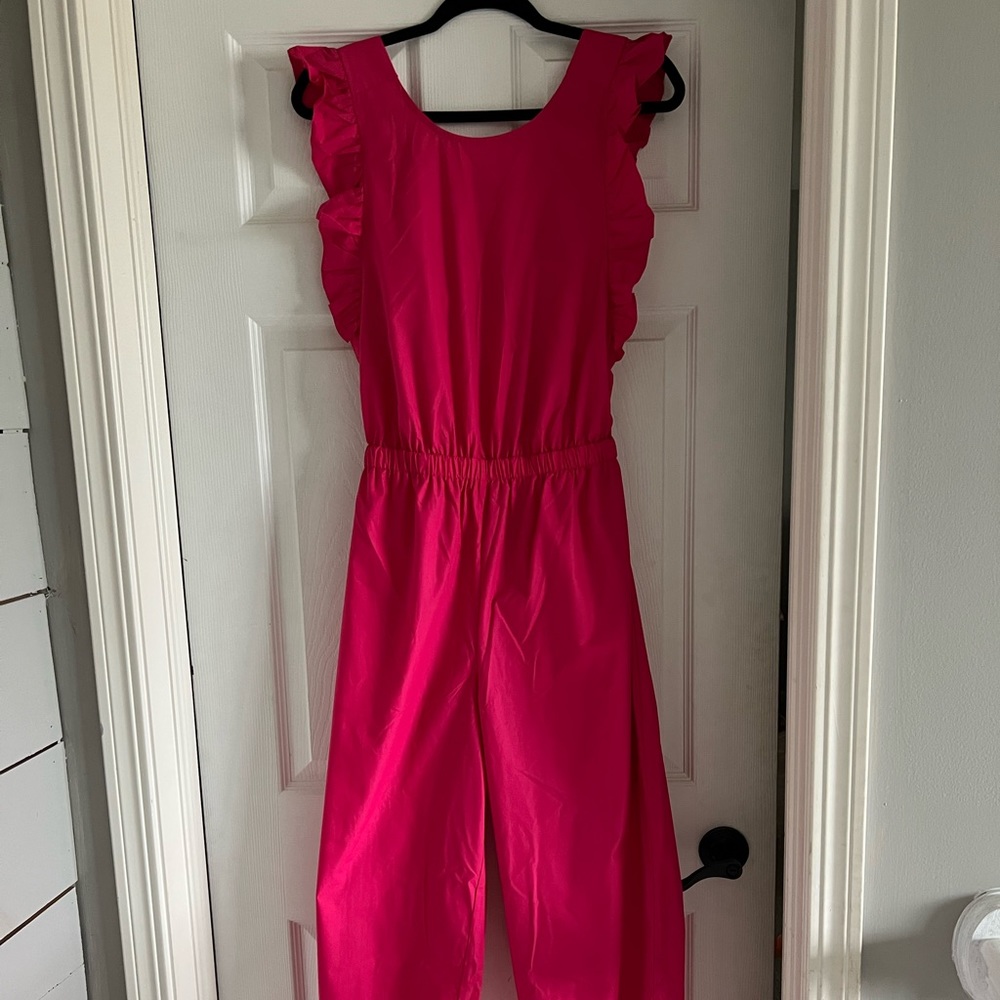 HOT PINK JUMPSUIT